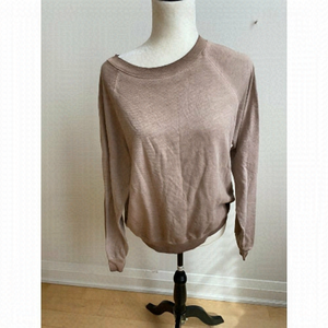 TREASURE & Bond BNWT Womens Sz XSmall Oil Wash Brown Sweatshirt